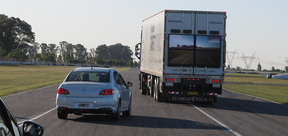 samsung safety truck