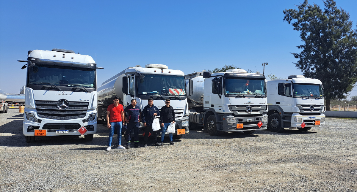 Mercedes-Benz capacitación para minería