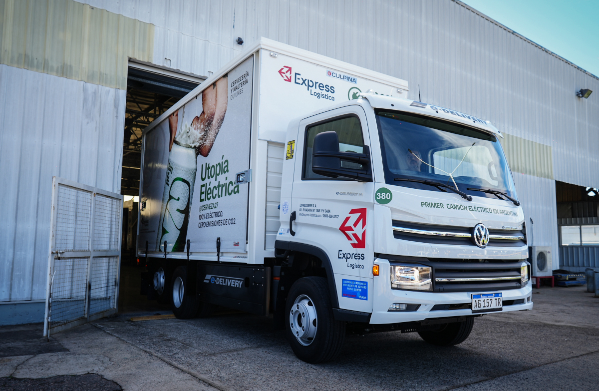 Volkswagen e-Delivery Cervecería y Maltería Quilmes