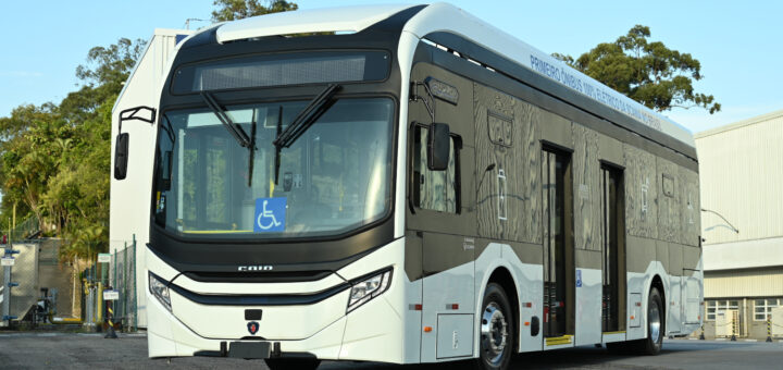 Scania bus eléctrico Brasil