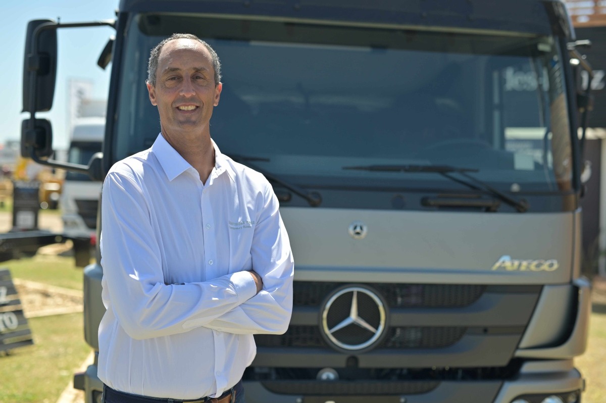 Raúl Barcesat. CEO y Presidente de Mercedes-Benz Camiones y Buses